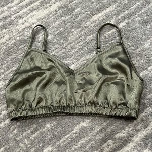 Silk bralettes